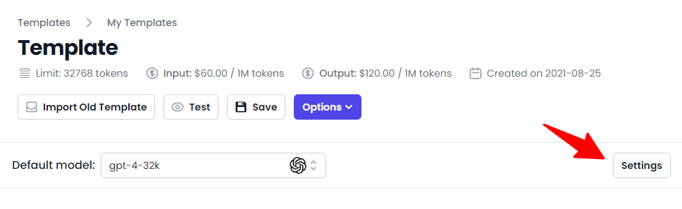 Configuración de Plantillas de IA