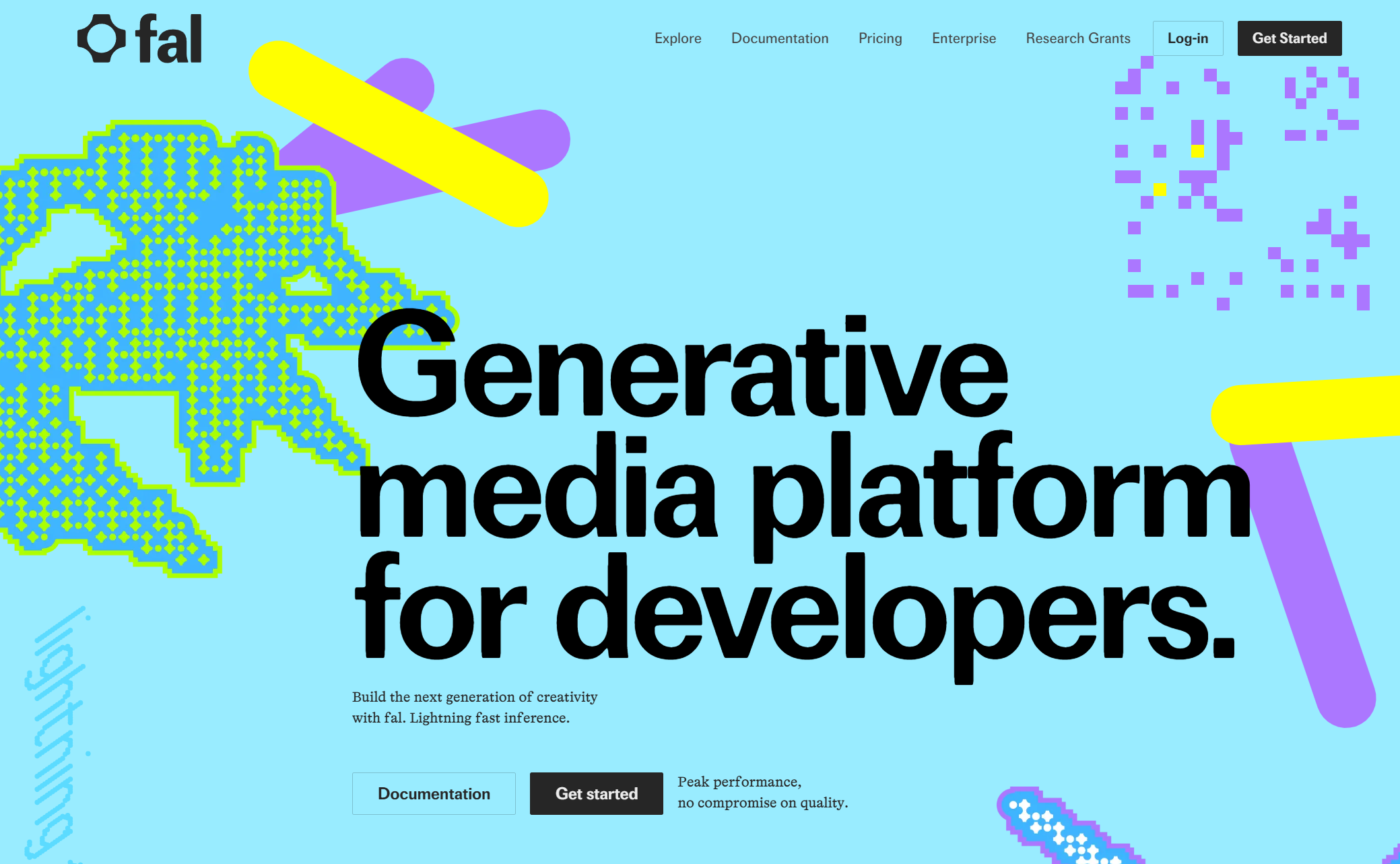 Falai homepage