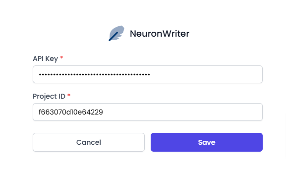 NeuronWriter subscriptions