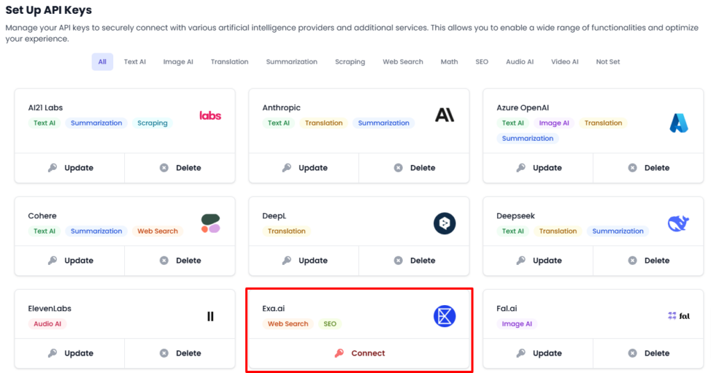 Exa.ai API Key