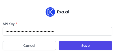 Exa.ai API Key